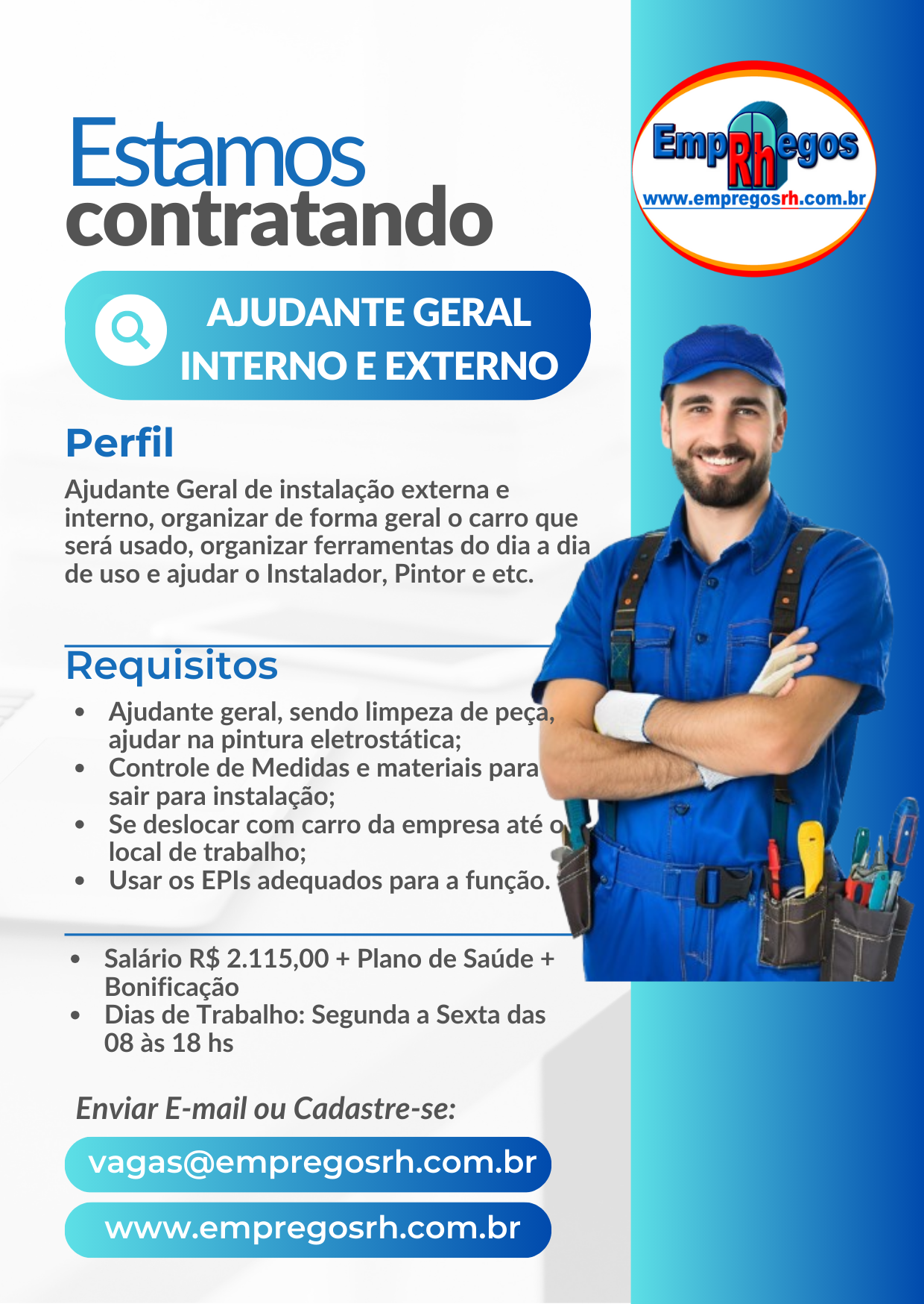 Ajudante Interno e Externo