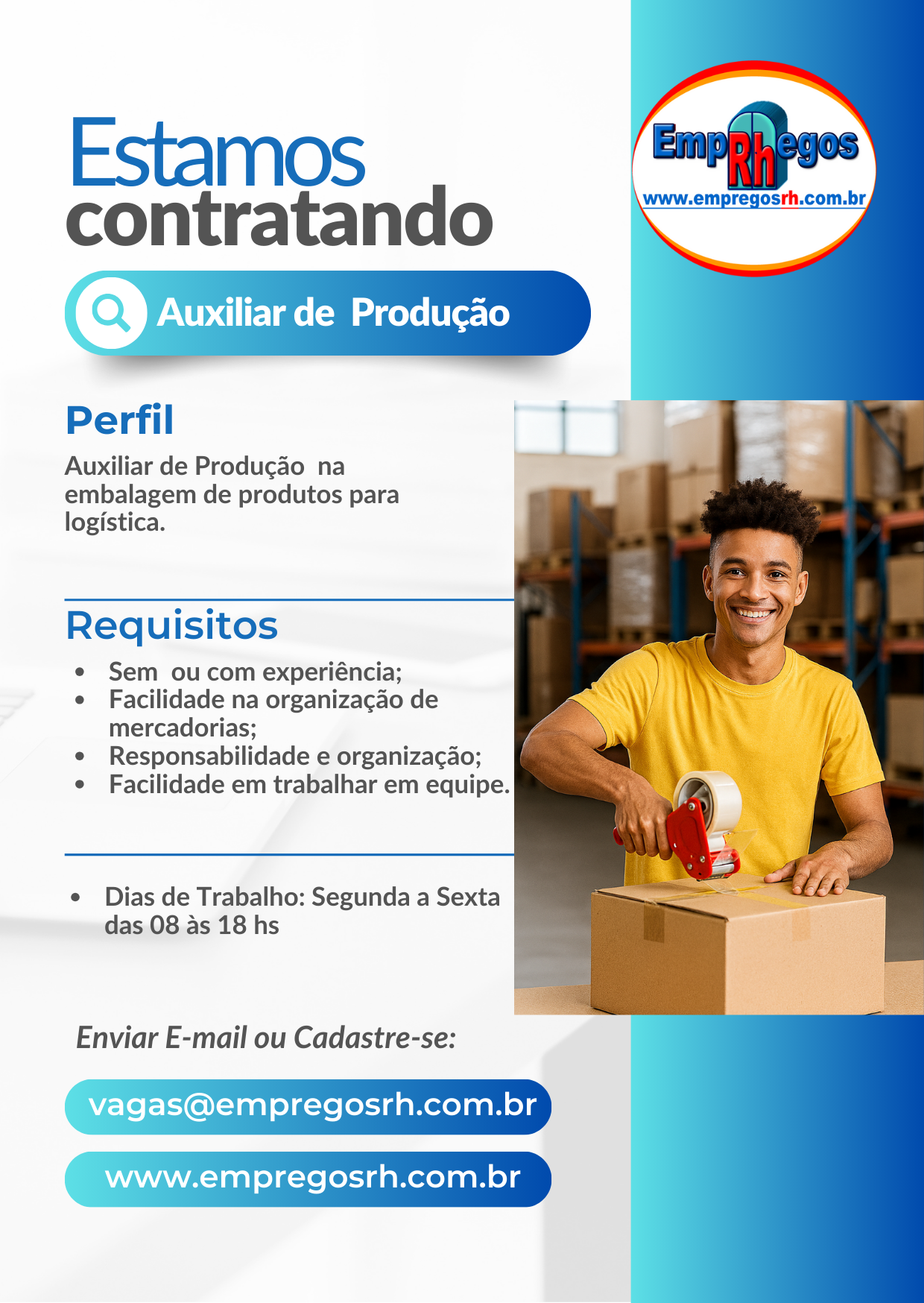 Auxiliar de Produção