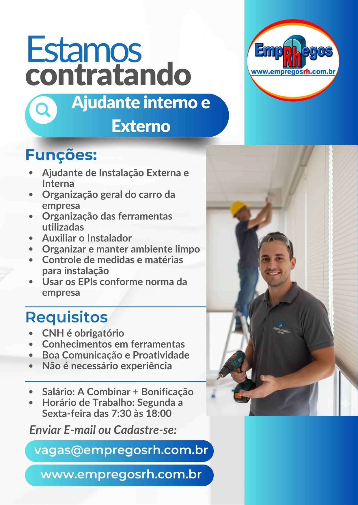 Ajudante Interno e Externo