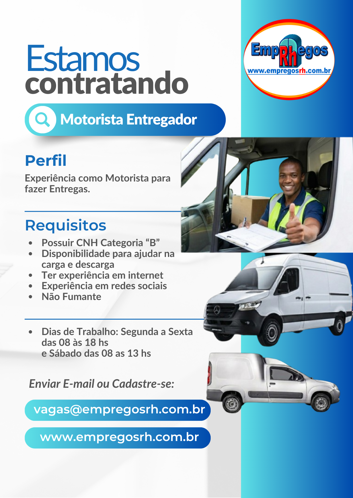 Motorista Entregador 