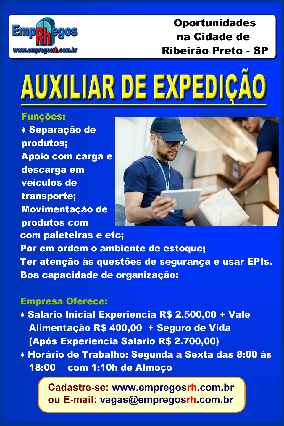 Auxiliar de Expedição