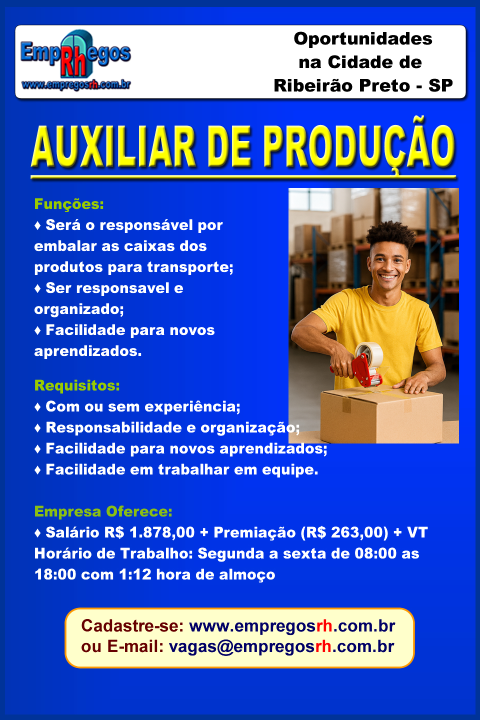 Auxiliar de Produção