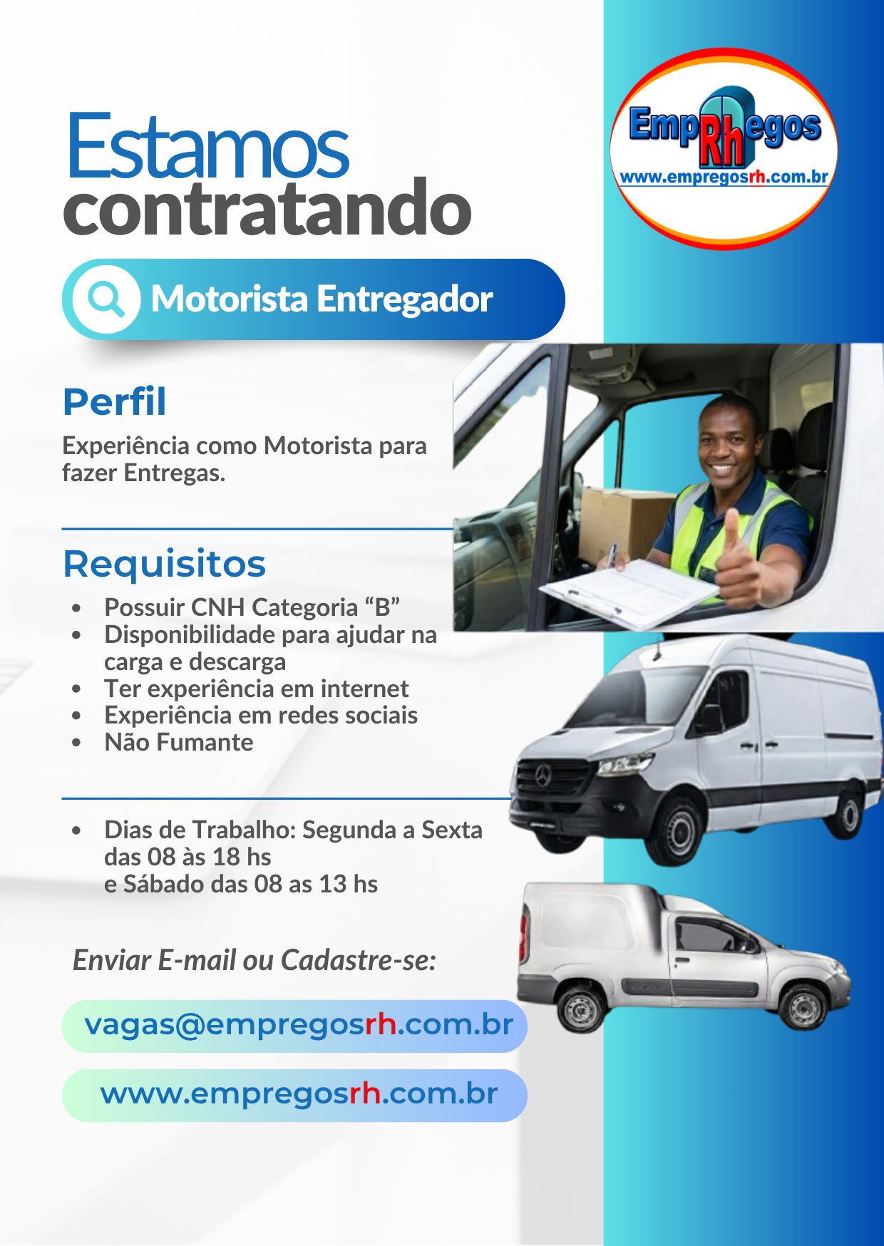 Motorista Entregador 