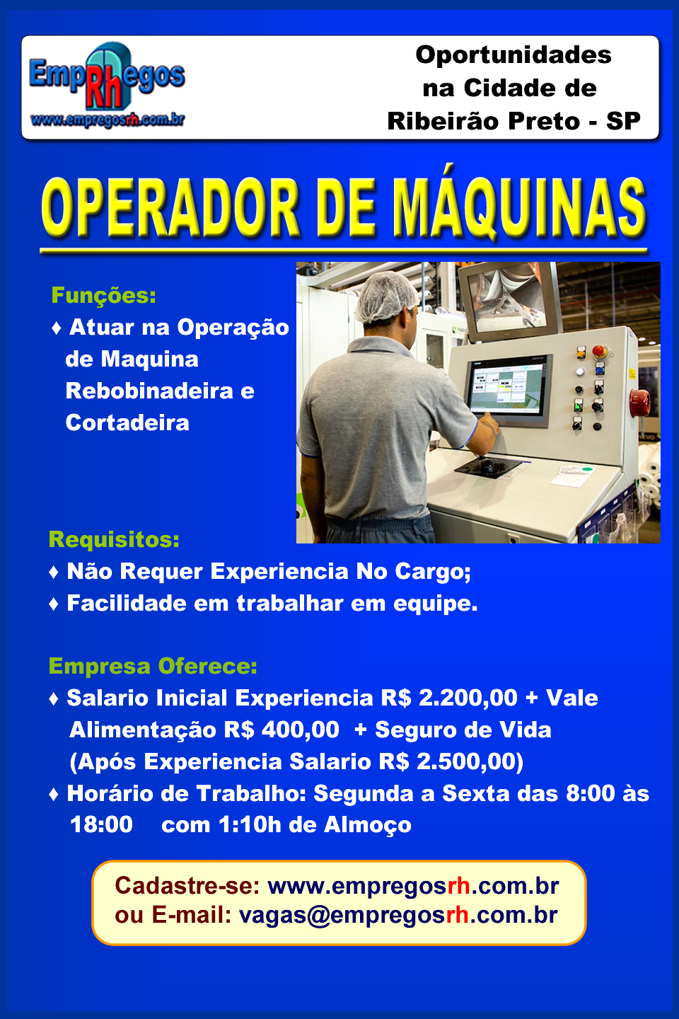 Operador de Máquinas